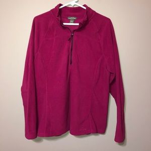 Eddie Bauer Quarter Zip Fleece XXL